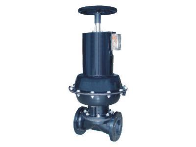 英标气动隔膜阀(常闭式) 英标气动隔膜阀(常闭式)