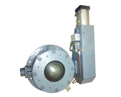 铸钢气动圆顶阀 铸钢气动圆顶阀