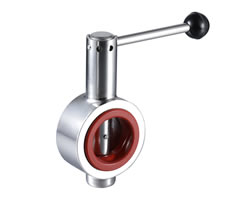 卫生级对夹蝶阀