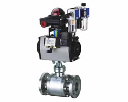 气动高真空球阀 气动高真空球阀