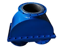 衬胶三通换向止回阀(泰勒阀)